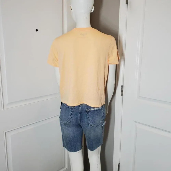 NWT Hurley Juniors' Size XL Palm Tree Casual Cropped T-Shirt - Picture 10 of 15